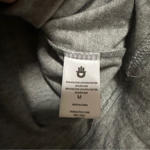 Spiritual Gangster No Bad Vibes Crew Neck Gray Pullover size medium - Picture 5 of 6